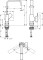 Bateria umywalkowa HANSGROHE METROPOL chrom 32511000