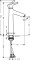 Bateria umywalkowa HANSGROHE TALIS S chrom 72032000
