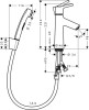 Bateria umywalkowa HANSGROHE TALIS S chrom 72290000