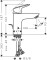 Bateria umywalkowa HANSGROHE LOGIS chrom 71104000