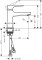 Bateria umywalkowa HANSGROHE METROPOL chrom 74500000