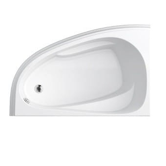 Wanna asymetryczna CERSANIT JOANNA NEW 150x95 lewa, narożna, biała S301-167