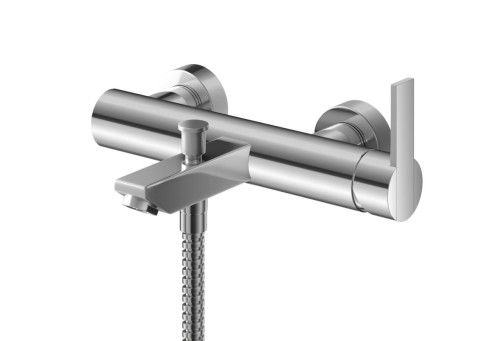 Bateria wannowa KOHLMAN GIXS Ścienna Chrom QW110G