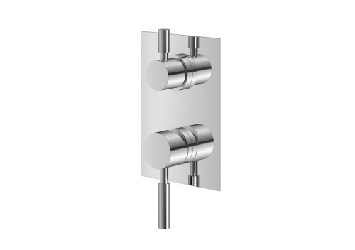 Bateria wannowa KOHLMAN ROXIN 3-odejścia Podtynkowa Chrom QW211R