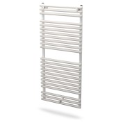 Grzejnik łazienkowy PURMO SANTORINI 400x714mm, moc 300W, przyłącze dolne, biały F3NA007004000000