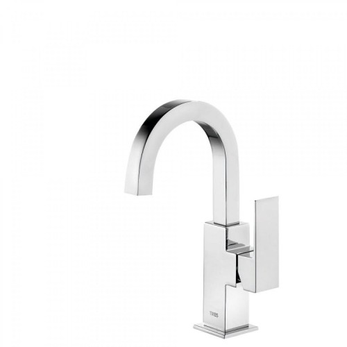 Bateria umywalkowa CADRO TRES stojąca chrom 106605