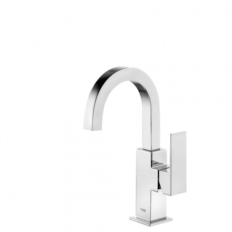 Bateria umywalkowa CADRO TRES stojąca chrom 106605