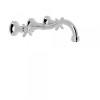 Bateria umywalkowa CLASIC TRES podtynkowa chrom 24215101