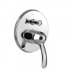 Bateria wannowa MONOCLASIC TRES podtynkowa chrom 24218001