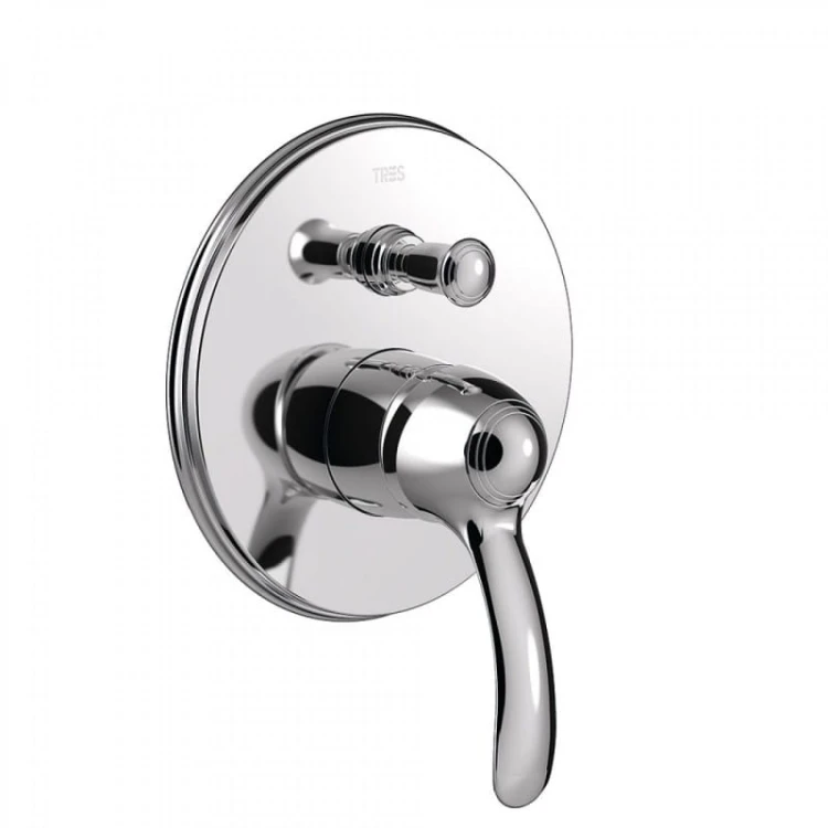 Bateria wannowa MONOCLASIC TRES podtynkowa chrom 24218001
