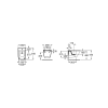 Bidet wiszący ROCA GAP biały A357475000