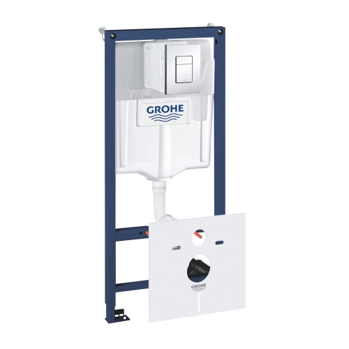 Zestaw podtynkowy do WC GROHE RAPID SL 5w1 z przyciskiem SKATE 38827000