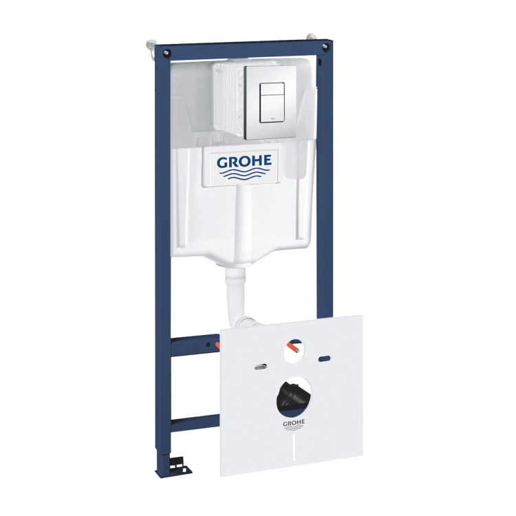 Zestaw podtynkowy do WC GROHE RAPID SL 5w1 z przyciskiem SKATE 38827000