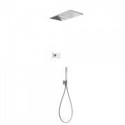 Komplet prysznicowy TRES SHOWER TECHNOLOGY z termostatem, podtynkowy, chrom 9286308