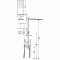 Zestaw prysznicowy SHOWER TECHNOLOGY TRES z baterią termostatyczną podtynkowy 9286551