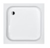 Brodzik kwadratowy SANPLAST CLASSIC 80x15cm, stelaż w komplecie, biały 615-010-0030-01-000
