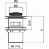 Korek Tres CLICK-CLACK chrom 13454190