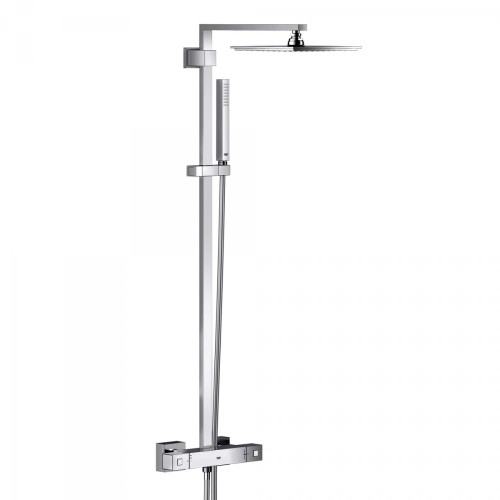 System prysznicowy GROHE EUPHORIA CUBE SYSTEM 230 z termostatem. chrom 26087000