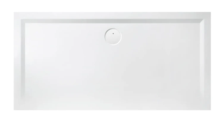 Brodzik prostokątny SANPLAST SPACE MINERAL 70x150x1,5cm, mineralny, biały, pro safe 645290018001002