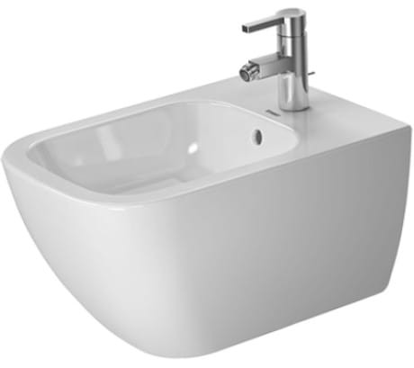 Bidet wiszący DURAVIT HAPPY D.2 biały WonderGliss 22581500001