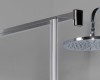 Kabina prysznicowa SANPLAST PRESTIGE III 100 x 90 cm. Szkło W0, Glass Protect, Srebrny Błyszczący 600073029038401