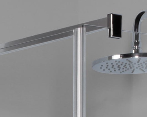 Kabina prysznicowa SANPLAST PRESTIGE III 100 x 90 cm. Szkło W0, Glass Protect, Srebrny Błyszczący 600073029038401