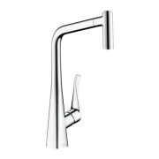 Bateria kuchenna HANSGROHE METRIS z wyciąganą wylewką, chrom 14820000