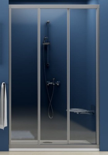 Drzwi prysznicowe RAVAK SUPERNOVA ASDP3 100cm, polistyren pearl, białe 00VA010211