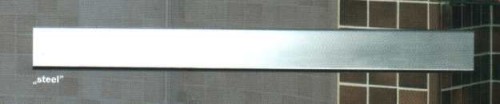 Ruszt TECE DRAINLINE "steel" 1200mm połysk 601282