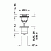 Korek SIMPLE Tres RAPID złoty 24284001OR