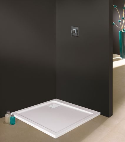 Brodzik prostokątny SANPLAST SPACE B/SPACE 70x100x3cm, z syfonem, biały Eurowhite 615-110-0620-01-000