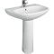 Umywalka ROCA MADALENA, z otworem, biały A327591000