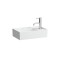 Umywalka KARTELL BY LAUFEN SaphirKeramik 460x280 mm czarny  H8153340201111