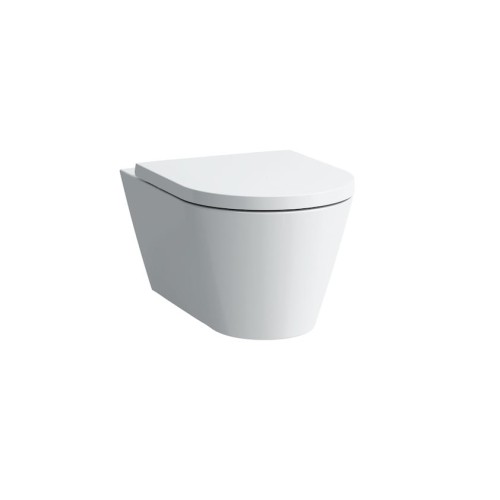 Miska wisząca KARTELL BY LAUFEN 55x37cm Rimless biały  H8203370000001