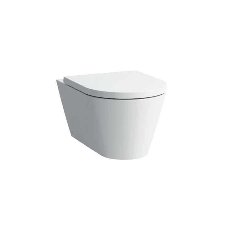 Miska wisząca KARTELL BY LAUFEN 55x37cm Rimless biały  H8203370000001
