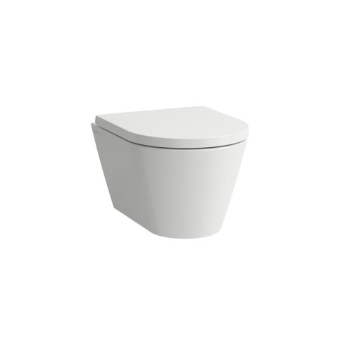 Miska wisząca KARTELL BY LAUFEN Compacto 49x37cm Rimless biały  H8203330000001