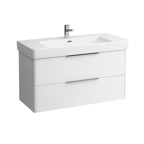 Szafka podumywalkowa LAUFEN BASE 1010x438x515mm 2S do umywalki LAUFEN PRO S 105cm biały  H4024521102611