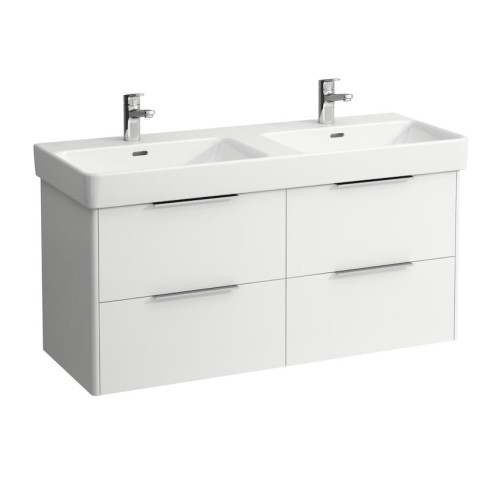 Szafka podumywalkowa LAUFEN BASE 1159x438x515mm 4S do umywalki LAUFEN PRO S 120cm 2K biały  H4024941102611