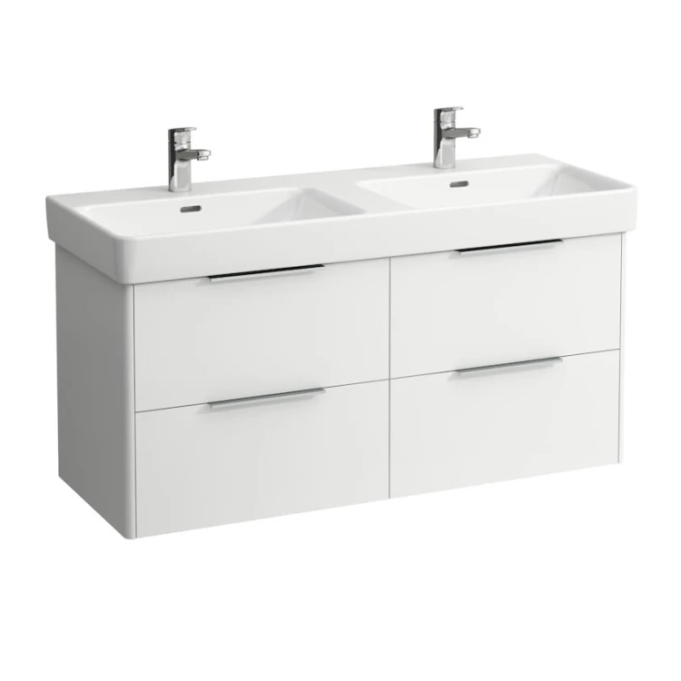 Szafka podumywalkowa LAUFEN BASE 1159x438x515mm 4S do umywalki LAUFEN PRO S 120cm 2K biały  H4024941102611