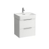 Szafka podumywalkowa LAUFEN BASE 530x390x530mm 2S do umywalki LAUFEN VAL 55cm biały  H4021921102611