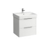 Szafka podumywalkowa LAUFEN BASE 570x438x515mm 2S do umywalki LAUFEN PRO S biały  H4022321102611
