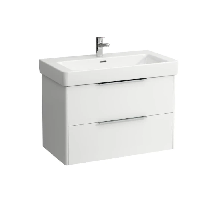 Szafka podumywalkowa LAUFEN BASE 809x438x515mm 2S do umywalki LAUFEN PRO S biały  H4023921102611