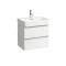 Szafka podumywalkowa LAUFEN SPACE 535x410x520mm pod umywalkę LAUFEN VAL 55cm biały Mat  H4101421601001