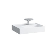 Umywalka KARTELL BY LAUFEN 60x46 cm z blatem po lewej, bez przelewu H8103350001121