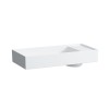 Umywalka KARTELL BY LAUFEN 90x46 cm blat po lewej, bez przekewu, H8103390001121