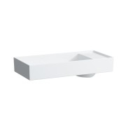 Umywalka KARTELL BY LAUFEN 90x46 cm blat po lewej, bez przekewu, H8103390001121