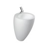 Umywalka LAUFEN ILBAGNOALESSI ONE 52x53 zintegrowany postument,przelew clou, powierzchnia  H8119714001091