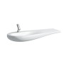 Umywalka LAUFEN ILBAGNOALESSI ONE ONE 120x50 na baterię, blat po prawej strone H8149734001041