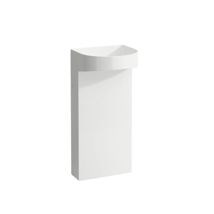 Umywalka monolityczna LAUFEN SONAR 41x38cm, biały  H8113410001121