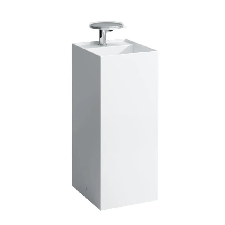 Umywalka wolnostojąca KARTELL BY LAUFEN z ukrytym odpływem H8113310001121